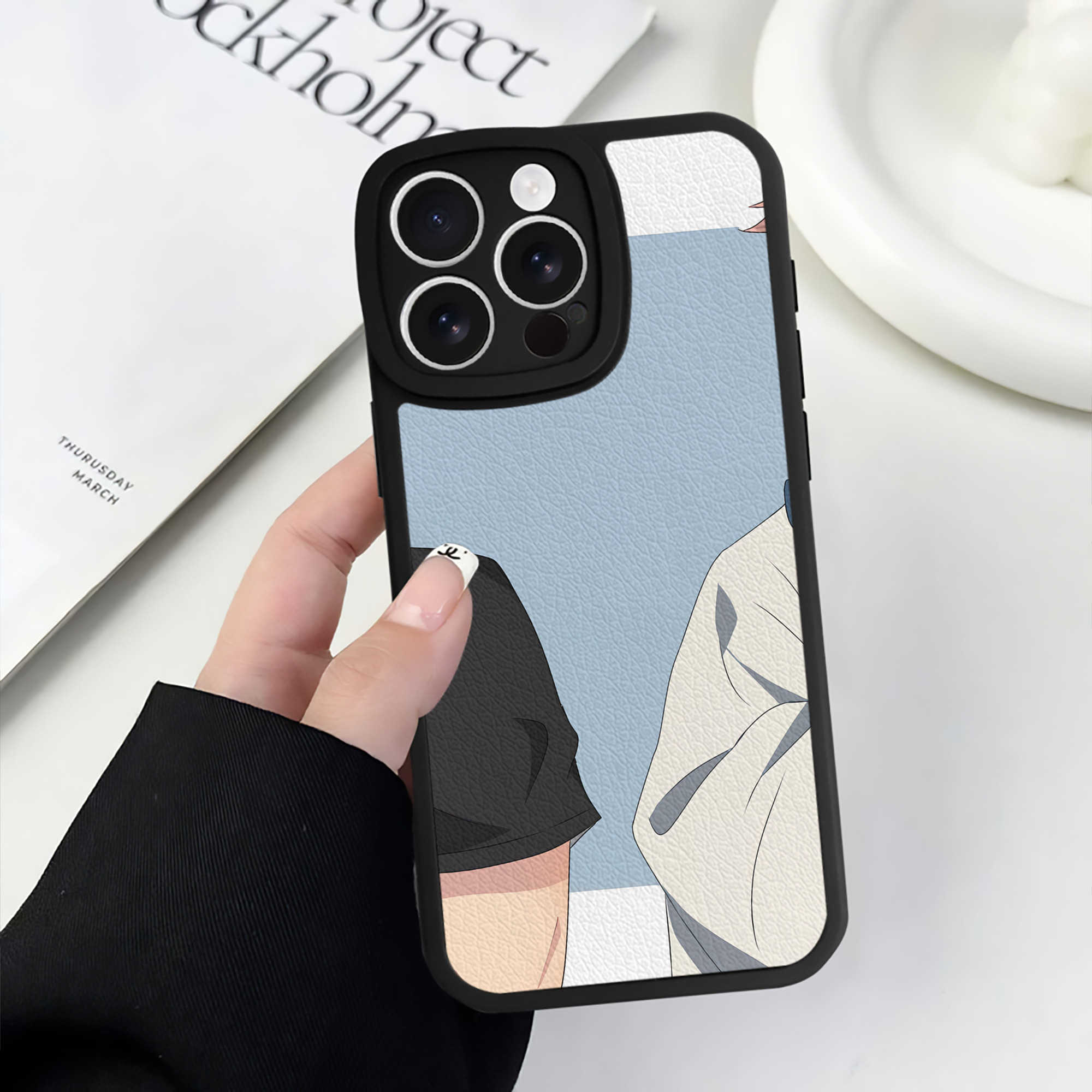（画像用） SPY×FAMILY间谍家家酒 【iPhone 16シリーズ対応】シリコンスマホケース（レザー調） 材質：シリコン